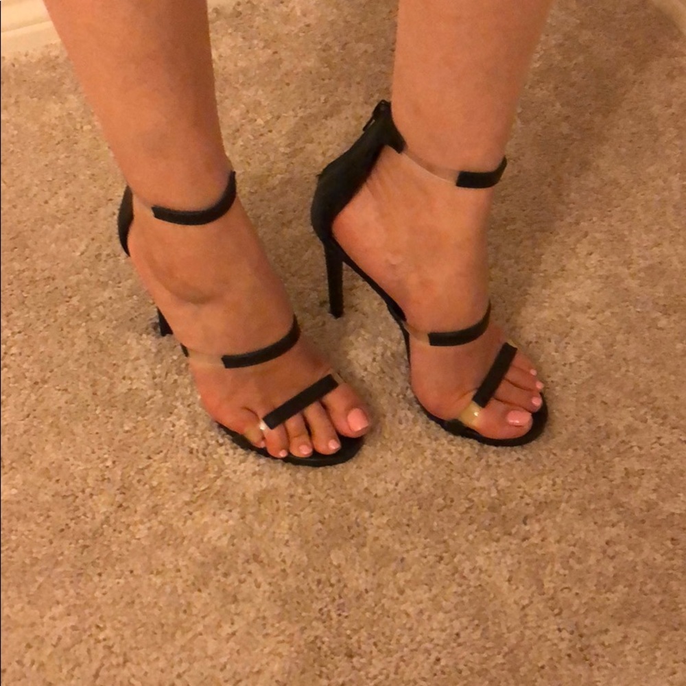 Black Nasty Gal Heels